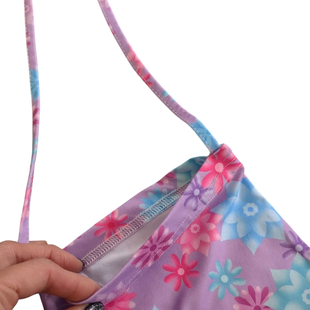 Girls Isabella Dress and Pouch Bag (Size 6/7)